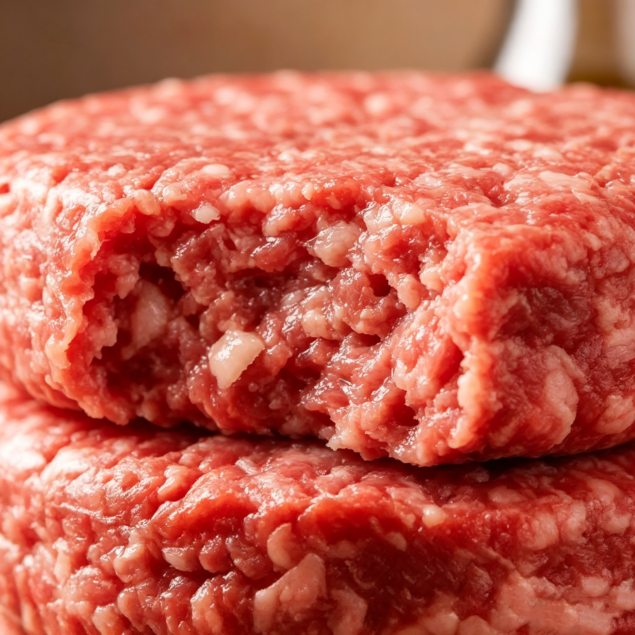 Frozen Raw Beef Patties
