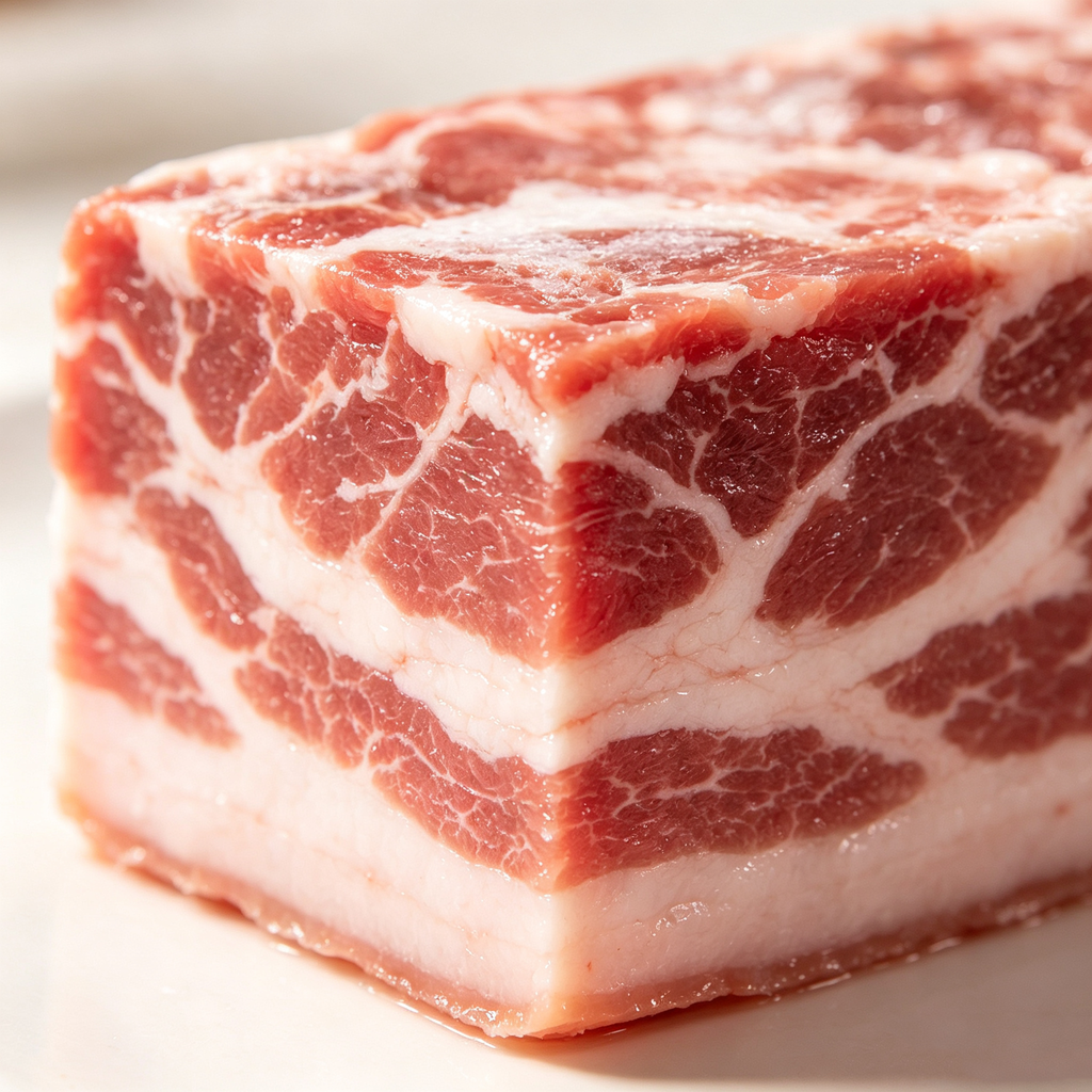 Frozen Raw Pork Block
